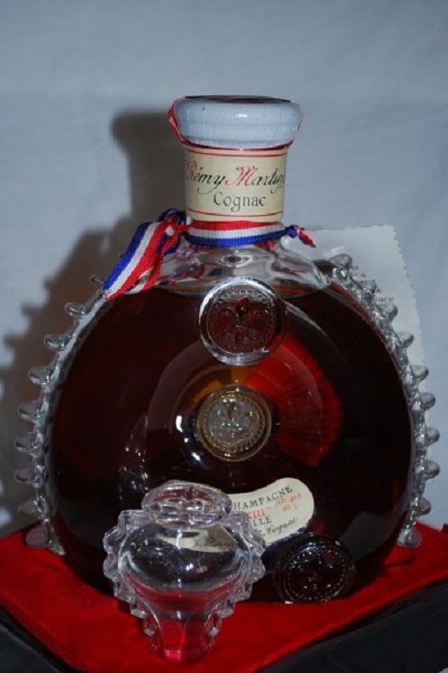 Louis XIII Asian market Saint Louis crystal bottle, 1969–1981