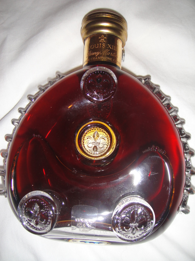 Gold-top era Louis XIII Baccarat decanter, 1979–2002